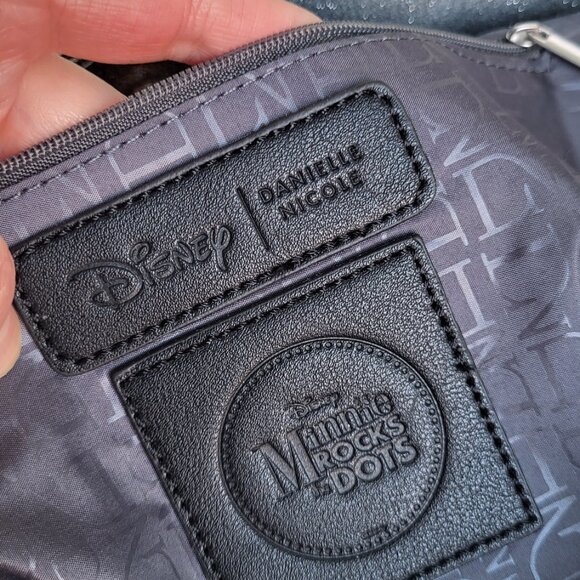 Authentic Disney x Danielle Nicole Minnie Rocks the Dots Tote Bag - Picture 4 of 10